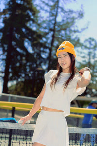 Champion Michigan Fries Beanie – Maize | Neverland